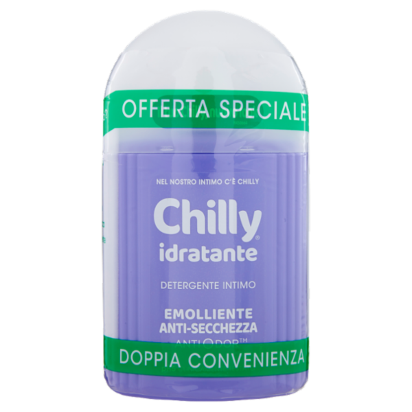 Chilly idratante Detergente Intimo 2 x 200 ml