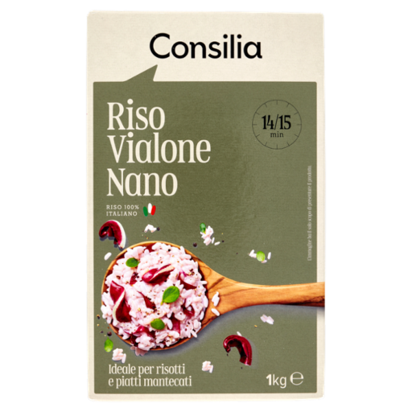 Consilia Riso Vialone Nano Semifino 1 kg