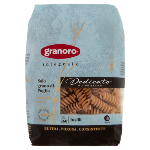 granoro Dedicato integrale n. 260 fusilli 500 g