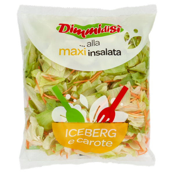 DimmidiSì ... alla maxi insalata Iceberg e carote 500 g