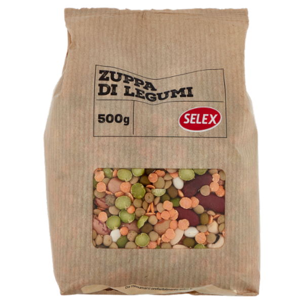 Selex Legumi Secchi Misto per Minestrone Mediterraneo 500 g