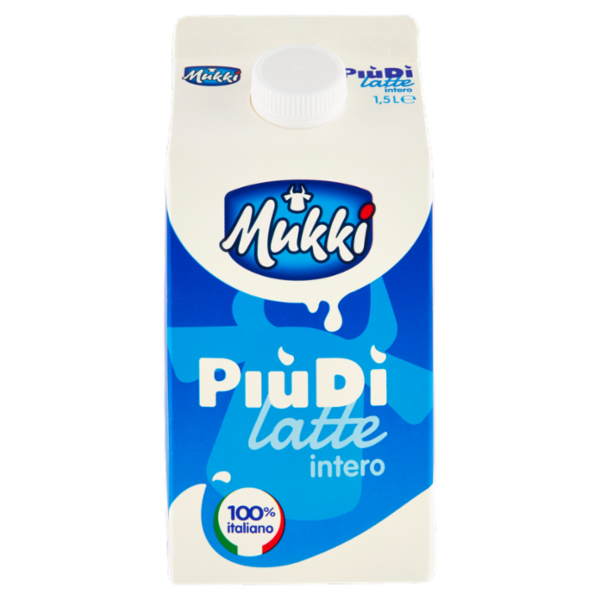 Mukki Più Dì latte intero 1,5 L