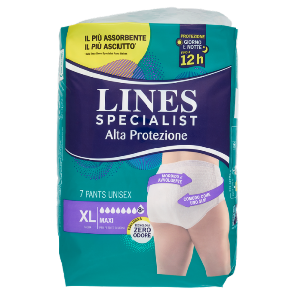 Lines Specialist Alta Protezione Pants Unisex Taglia XL Maxi 7 pz