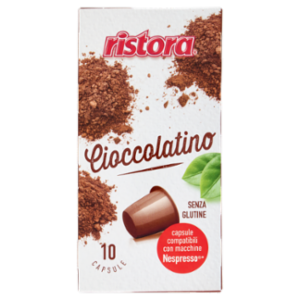 Ristora Cioccolatino Capsule Compatibili Con Macchine Nespresso* 10 x 8 g