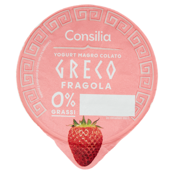 Consilia Yogurt Greco Magro Fragola 150 g