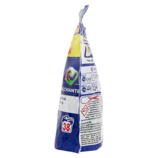 Dash Power Pods Detersivo Lavatrice In Capsule, Azione Extra-Smacchiante, 38 Lavaggi 885,4 g