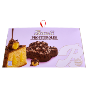 Bauli Profiteroles Colomba Con Bignè Dal Cuore Cremoso 750 g