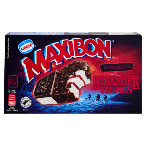 NESTLÉ Maxibon Limited Edition Stranger Things 4x61g