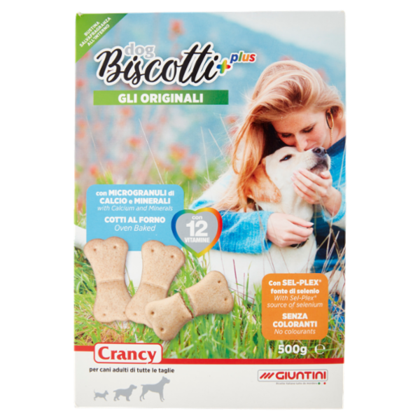 Giuntini Crancy Biscotti plus dog 500 g