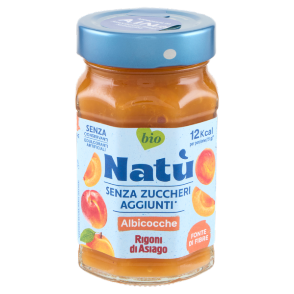 Rigoni di Asiago Natù Senza Zuccheri Aggiunti° Albicocche bio 240 g
