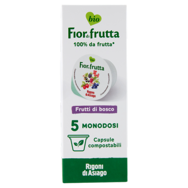 Rigoni di Asiago Fiordifrutta Frutti di bosco bio 5 x 20 g