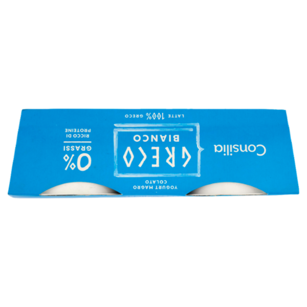 Consilia Yogurt Greco 0% Grassi Bianco 2 x 150 g
