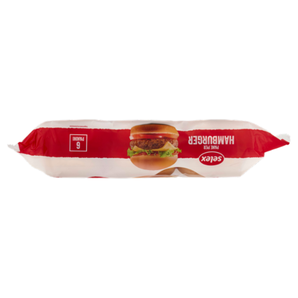 Selex Pane per Hamburger 6 pezzi 300 g
