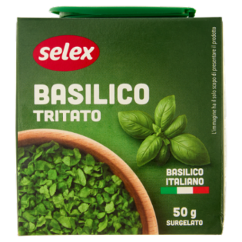 Selex Basilico Tritato Surgelato 50 g