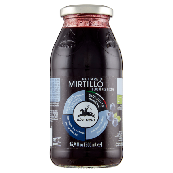 alce nero Nettare di Mirtillo 500 ml