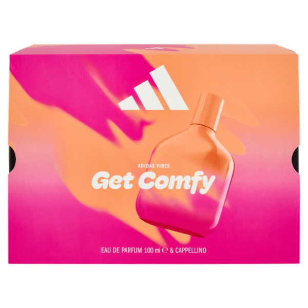 adidas Xmas25 Femminile Eau de Parfum 100 ml + Cap Vibes Get Comfy