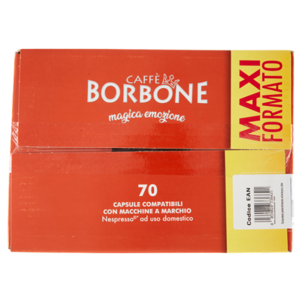 Caffè Borbone Miscela Decisa Capsule Compatibili Nespresso* 70 x 5 g