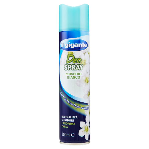 IL GIGANTE Deo Spray Muschio Bianco 300 ml