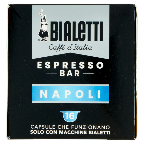 Bialetti Caffè d'Italia Espresso Bar Napoli 16 Capsule 112 g