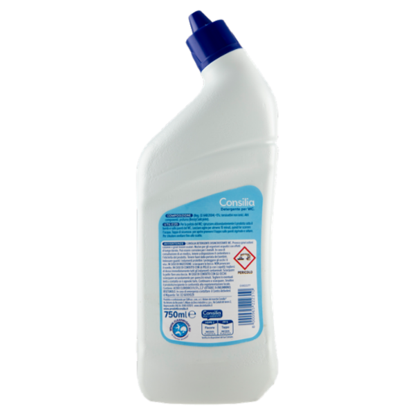 Consilia Detergente per Wc Gel Disincrostante 750 ml