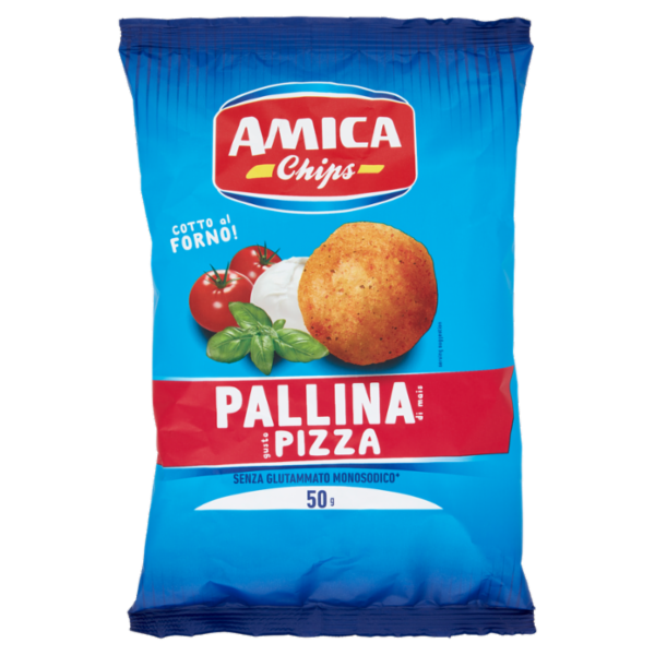 Amica Chips Pallina di mais gusto Pizza 50 g