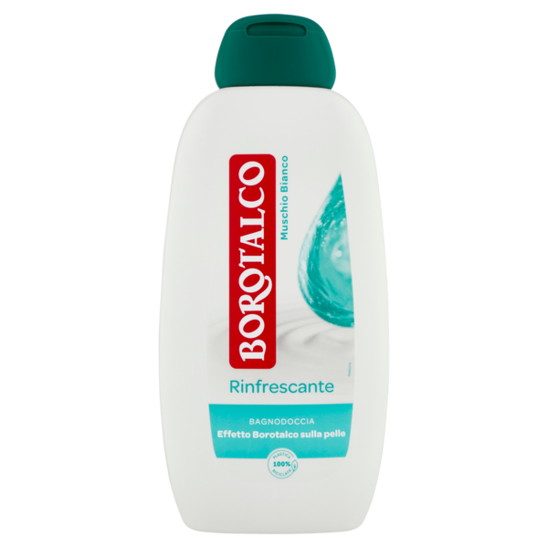 Borotalco Muschio Bianco Rinfrescante Bagnodoccia 600 ml