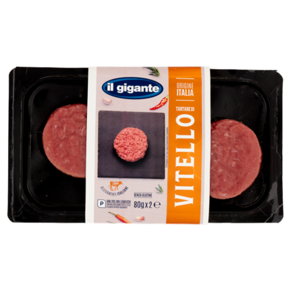 IL GIGANTE Tartare di Vitello 2 x 80 g