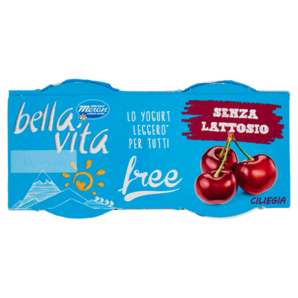 bella vita free Senza Lattosio Ciliegia 2 x 125 g