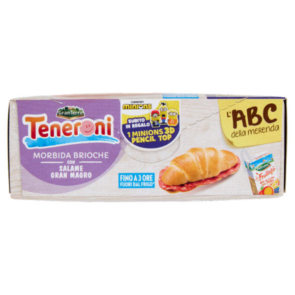 Teneroni Morbida Brioche con Salame Gran Magro 170 g