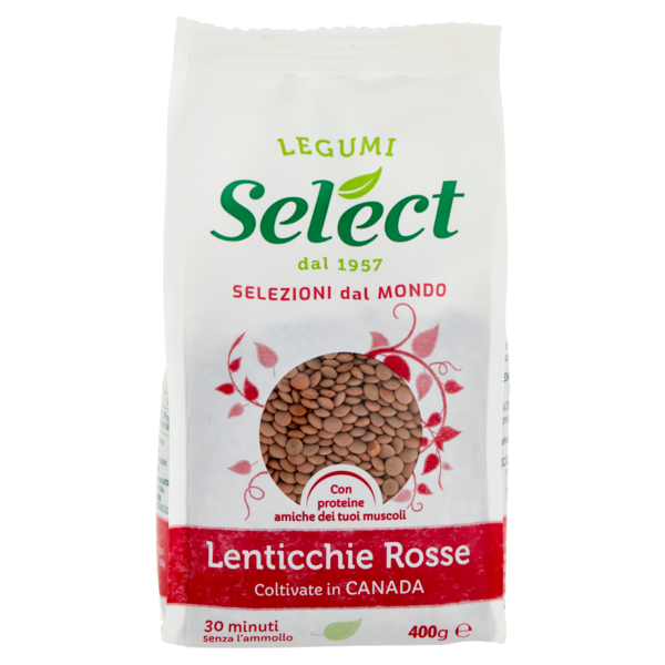 Select Selezioni dal Mondo Lenticchie Rosse 400 g