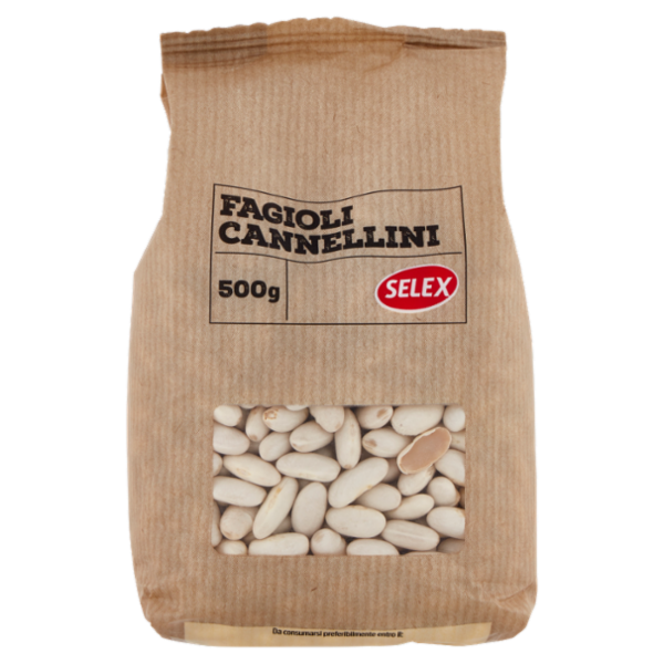 Selex Legumi Secchi Fagioli Cannellini 500 g