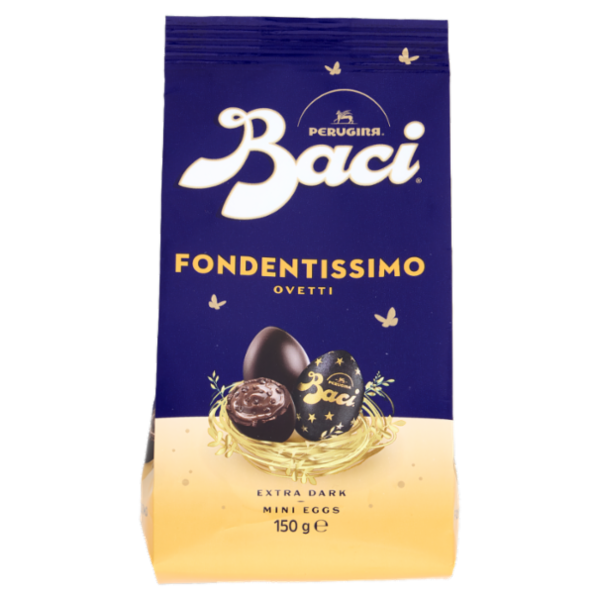 BACI PERUGINA Ovetti Cioccolato Fondentissimo Sacchetto 150g