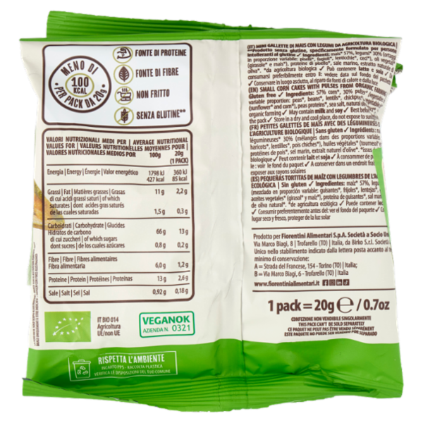 Fiorentini Si&No Legumi Bio 5 x 20 g