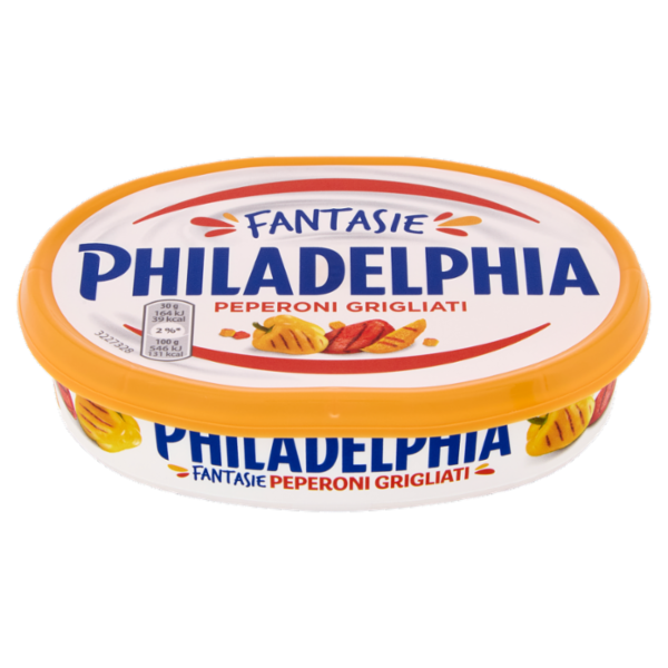 Philadelphia Formaggio Fresco Spalmabile con Peperoni Grigliati - 150 g