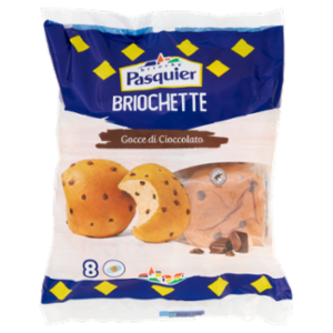 Brioche Pasquier Briochette Gocce Di Cioccolato 8 x 41,6 g
