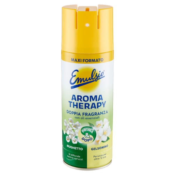 Emulsio Aroma Terapy Doppia Fragranza Mughetto Gelsomino 350 ml