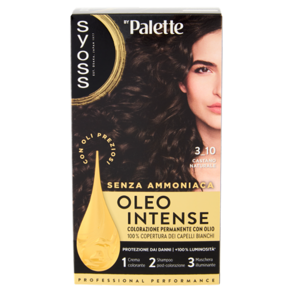 Syoss By Palette Oleo Intense 3-10 Castano Naturale
