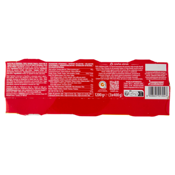 Rodolfi Polpa Finissima 3 x 400g