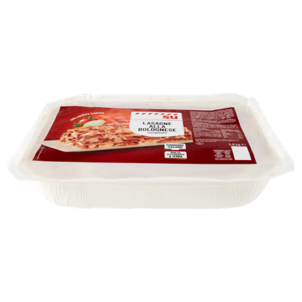 Sù Lasagne alla Bolognese surgelate 2,5 kg.