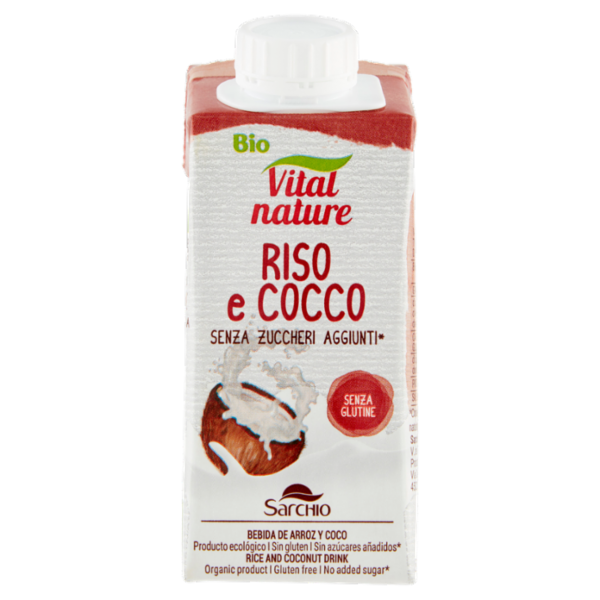 Vital nature Bio Riso e Cocco 200 ml