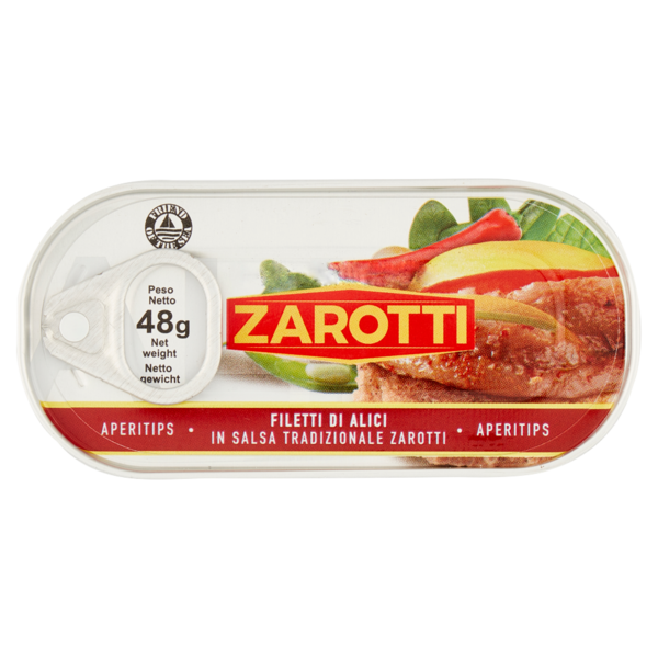Zarotti Filetti di Alici in Salsa Tradizionale Zarotti 48 g