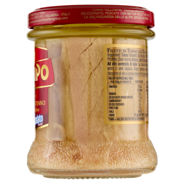 Callipo Filetti di Tonno all'olio di oliva 176 g