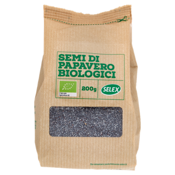 Selex Semi di Papavero Biologici 200 g