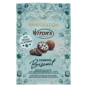 Witor's Bridgerton Diamond Biscuit Praline Al Latte 180 g