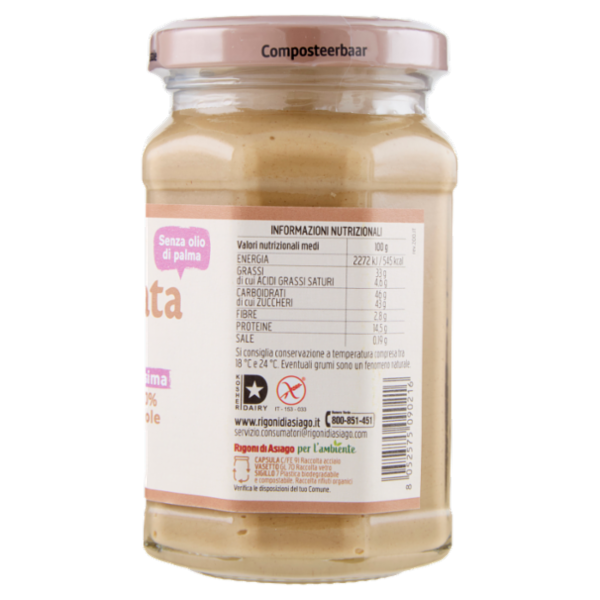 Rigoni di Asiago Nocciolata la Bianca bio 250 g