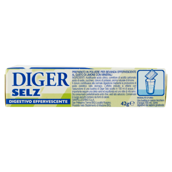 DIGER SELZ gusto limone 12 x 3,5 g