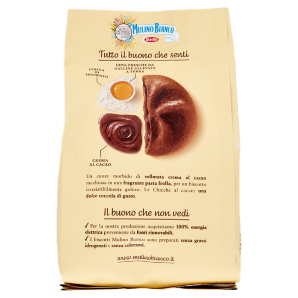 Mulino Bianco Chicche Biscotti con Crema al Cacao 200g
