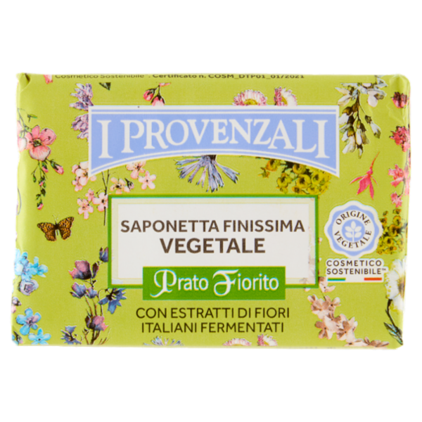 I Provenzali Saponetta Finissima Vegetale Prato Fiorito 100 g