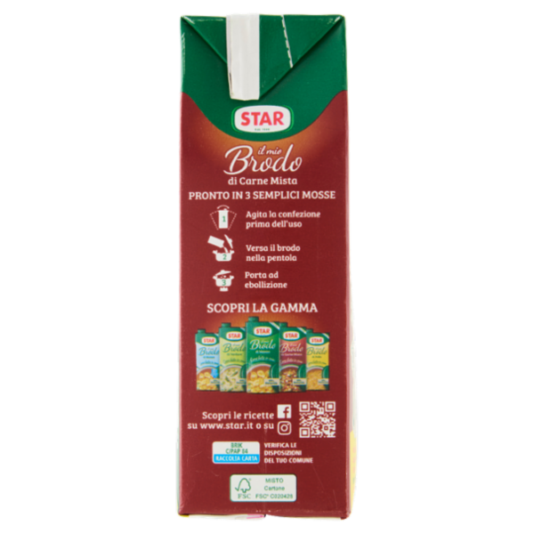 Star il mio Brodo di Carne Mista 500 ml