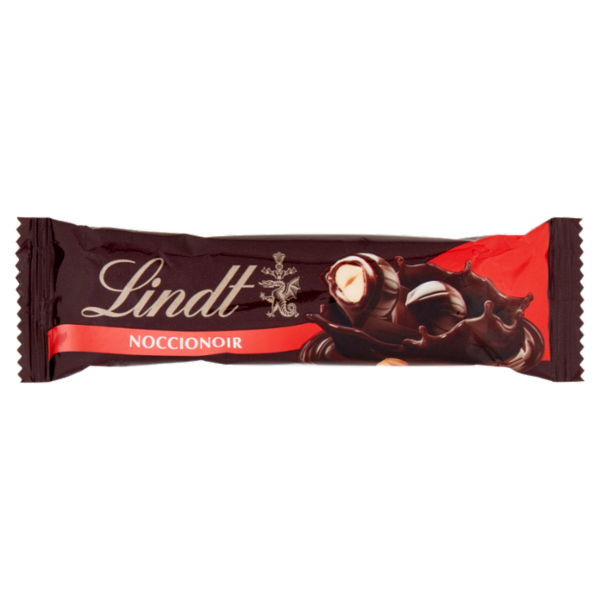 Lindt Barretta Snack Cioccolato Fondente Cioccolato con nocciole 35 g